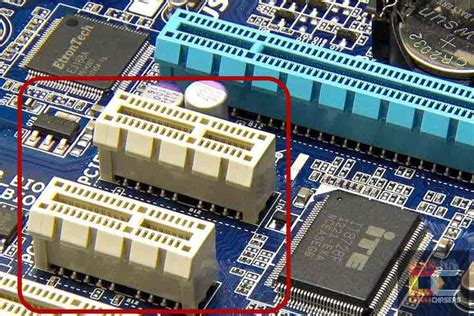 pci express x1 slot.